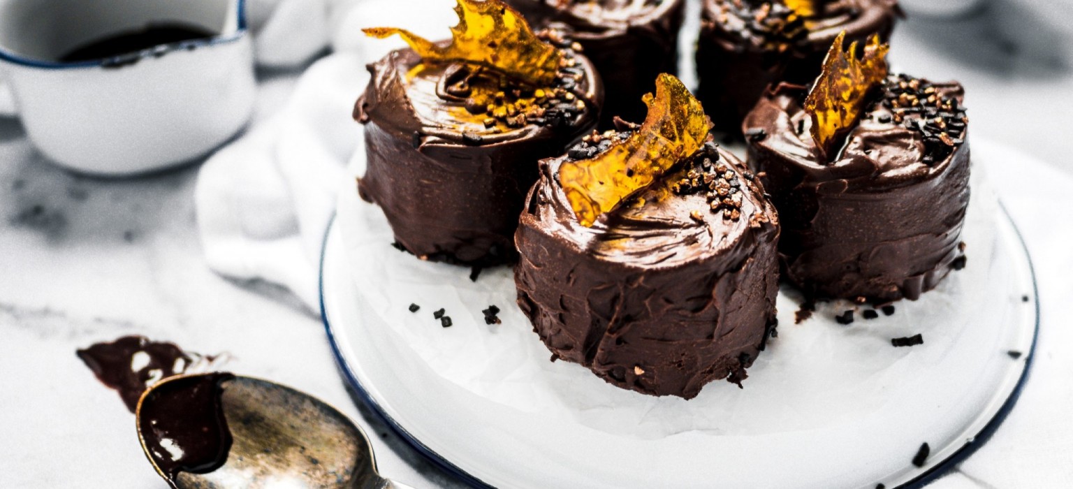 Vegan Chocolate and Chestnut Desserts